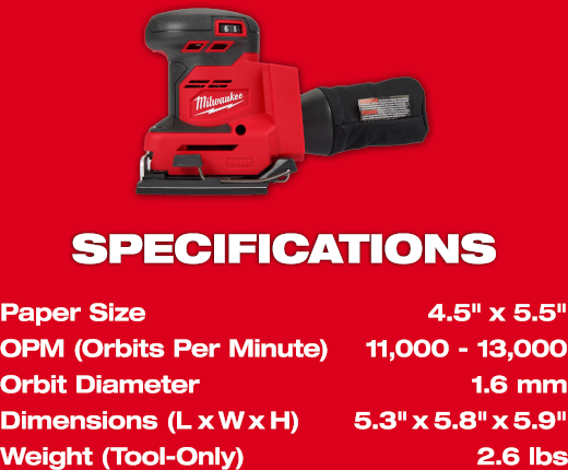 M18 SHEET SANDER