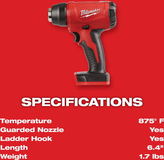 M18 HEAT GUN BARE TOOL